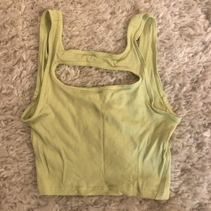 Lululemon front cutout tank
